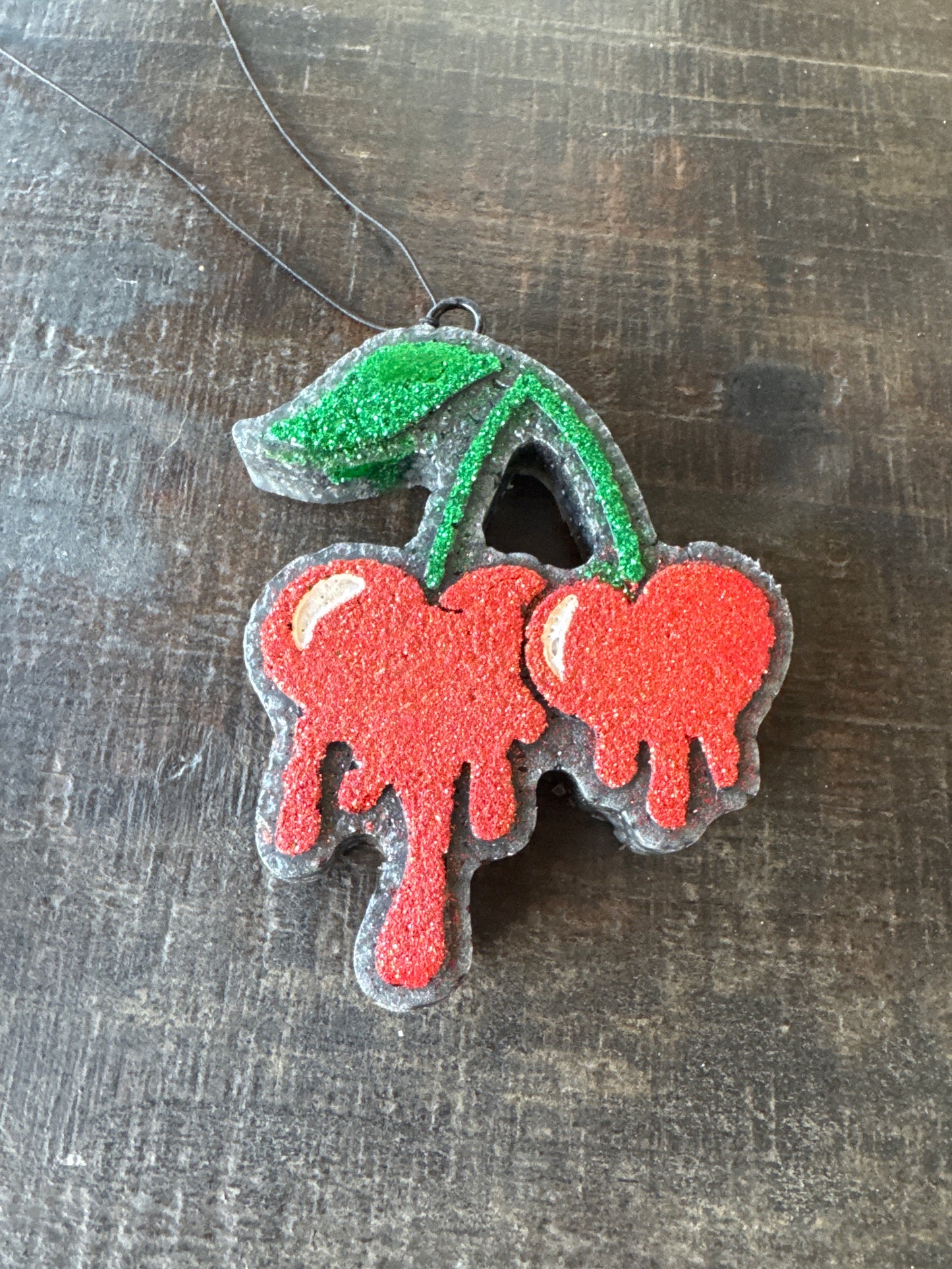 Red Cherry Car Freshie