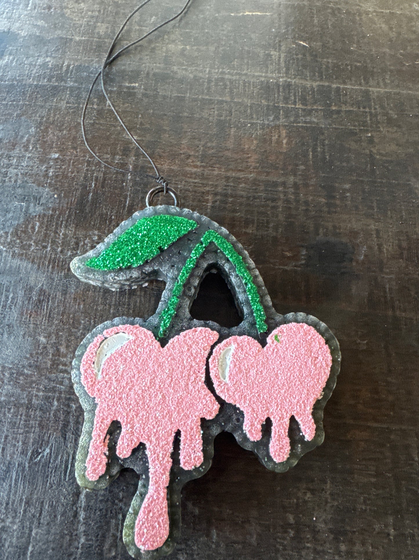 Pink Cherry Car Freshie