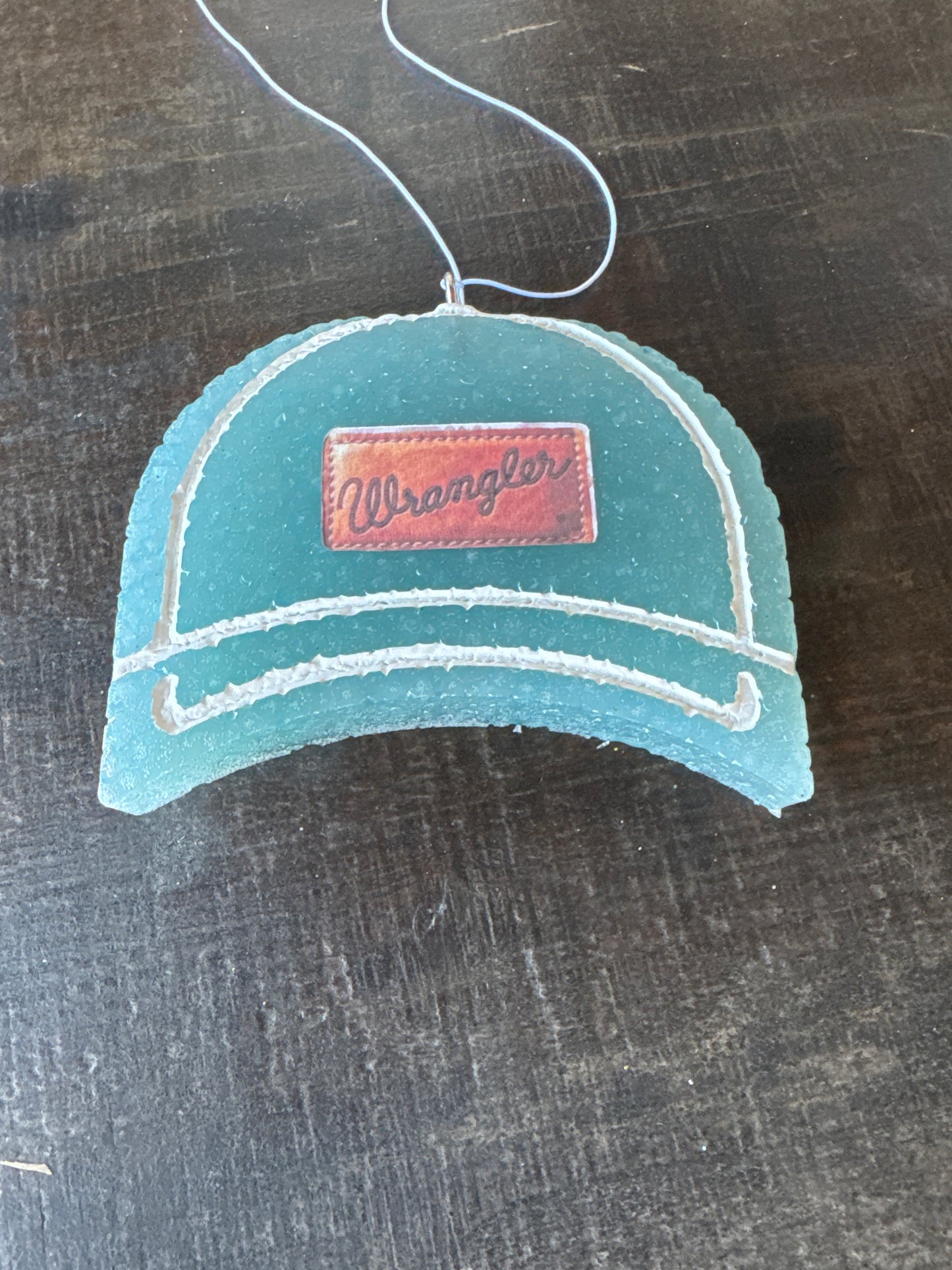 Wrangler Hat Car Freshie