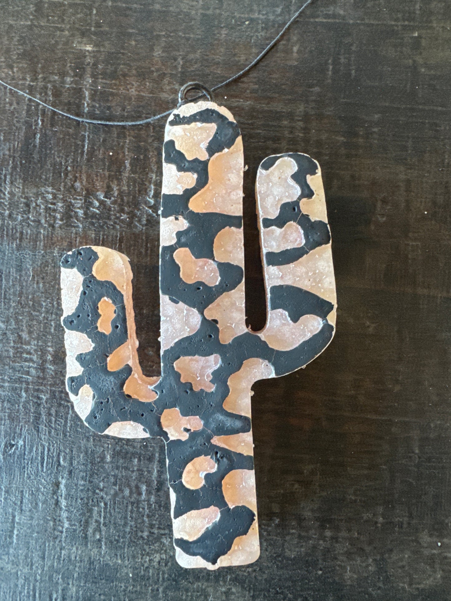 Light Pink Cactus Car Frehsie