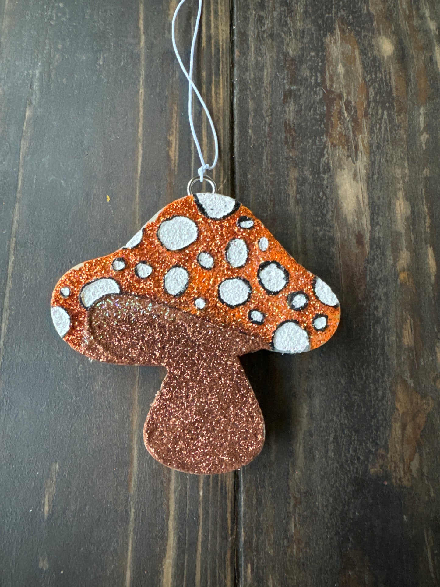 Orange Mushroom Car Freshie