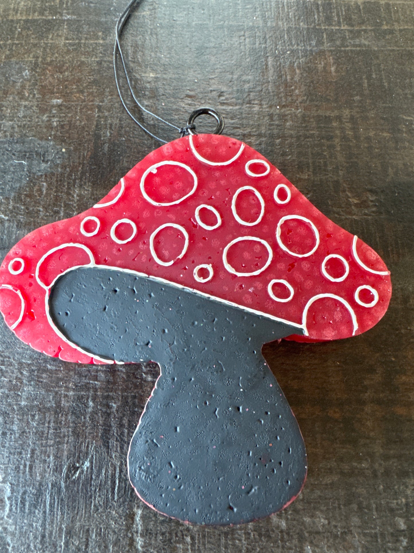 Red Mushroom Car Freshie