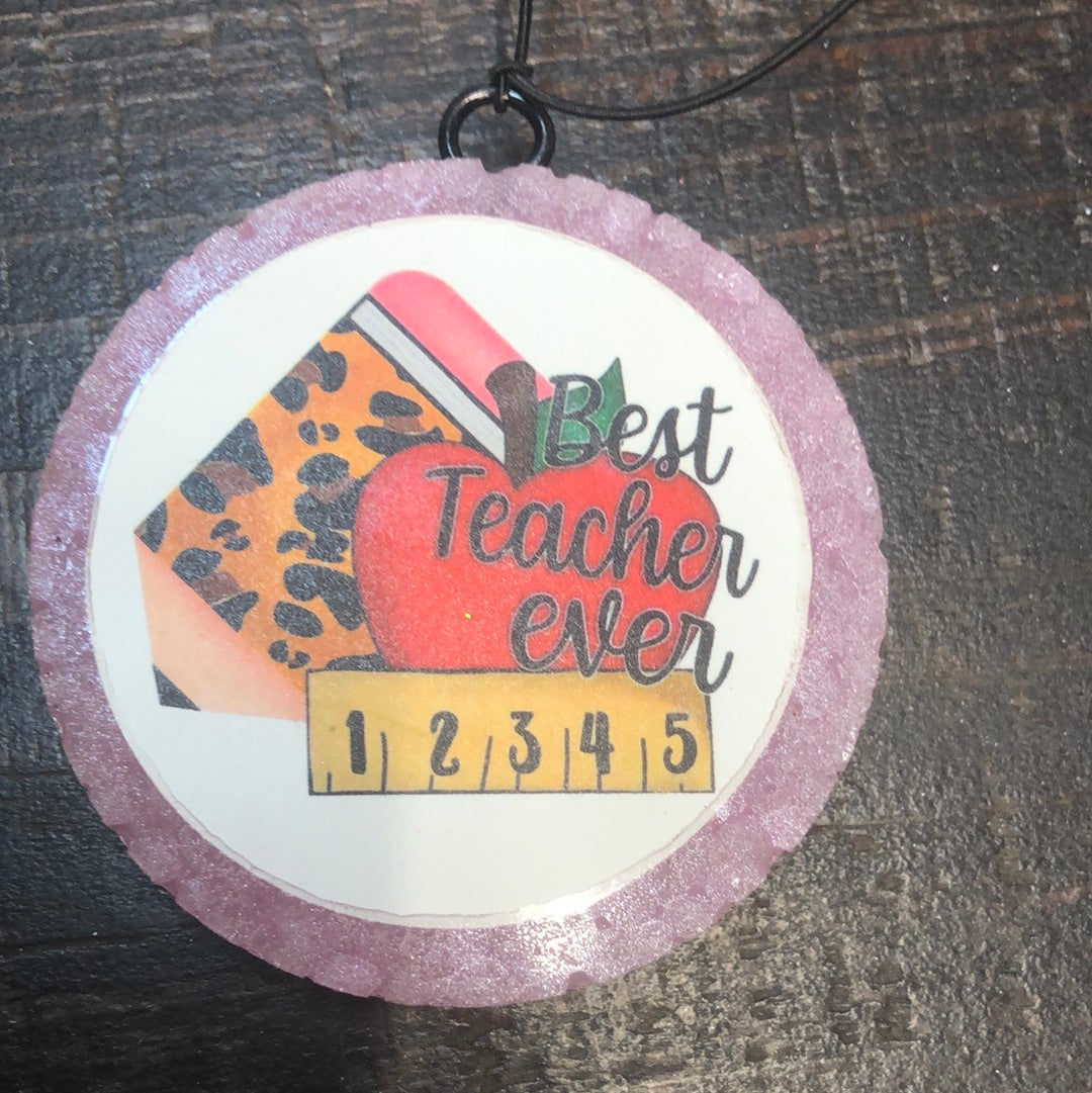 Best Teacher Ever Car Freshie