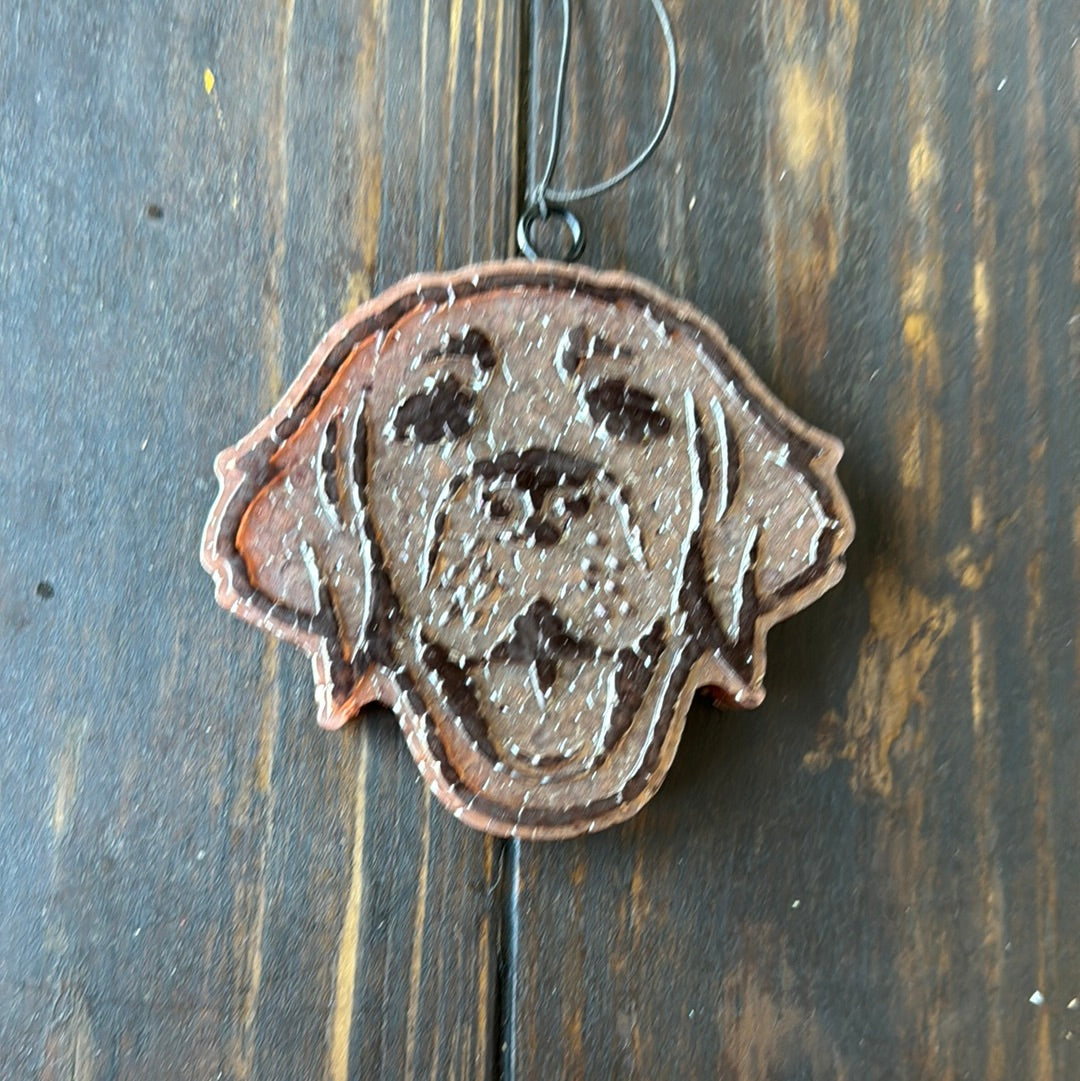 Brown Dog Car Freshie