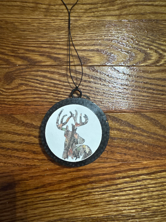 Camouflage Deer Car freshie